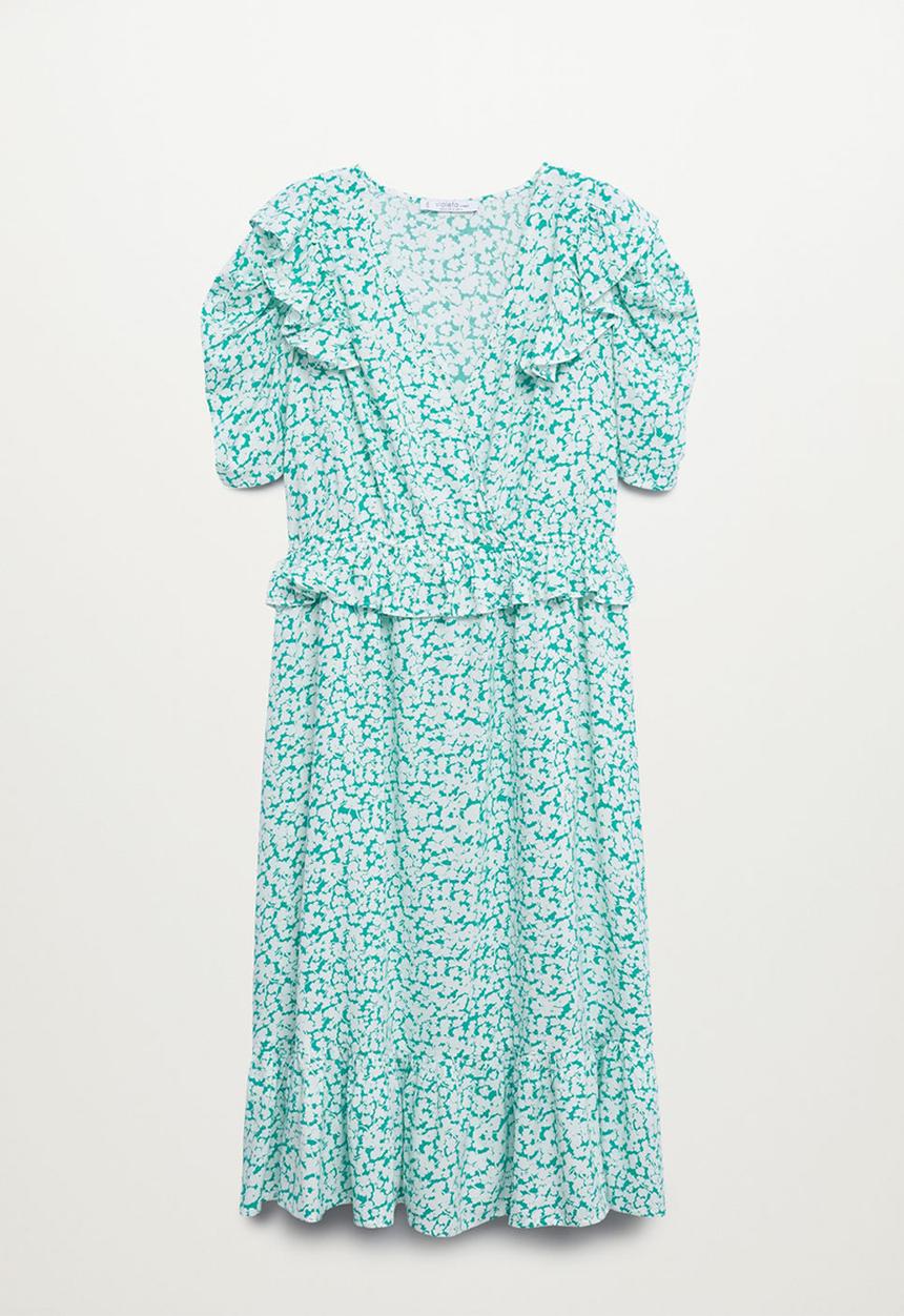 Violeta by Mango - Plus dress beauty - green