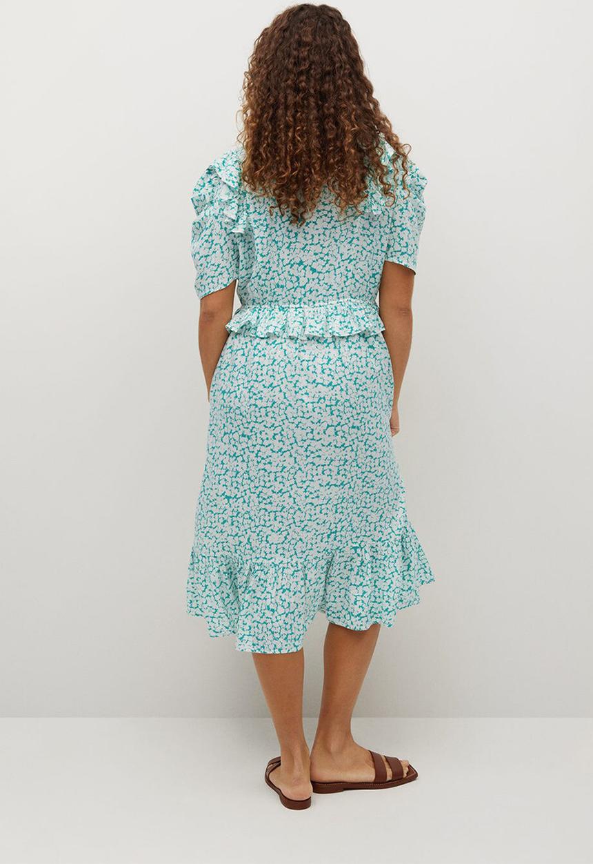 Violeta by Mango - Plus dress beauty - green