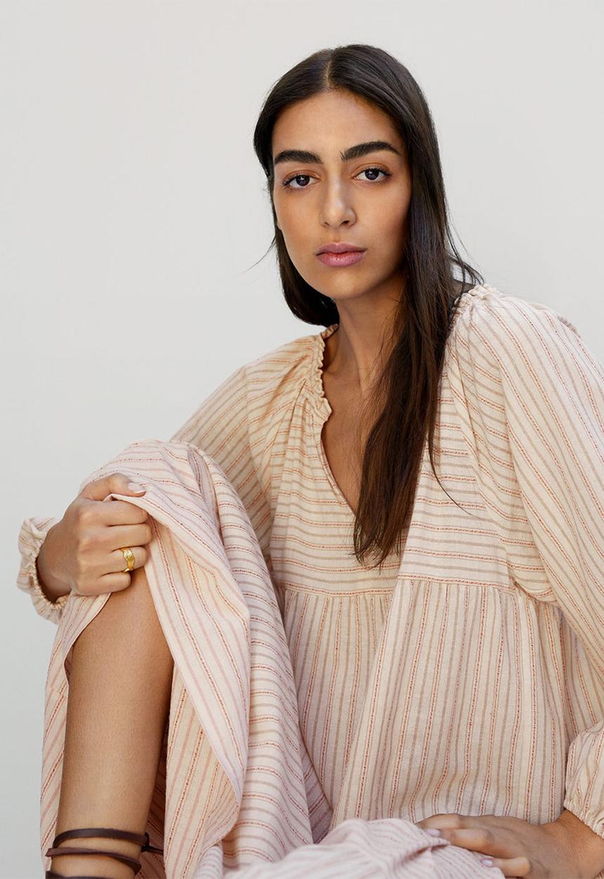 MANGO - Dress renee - light beige