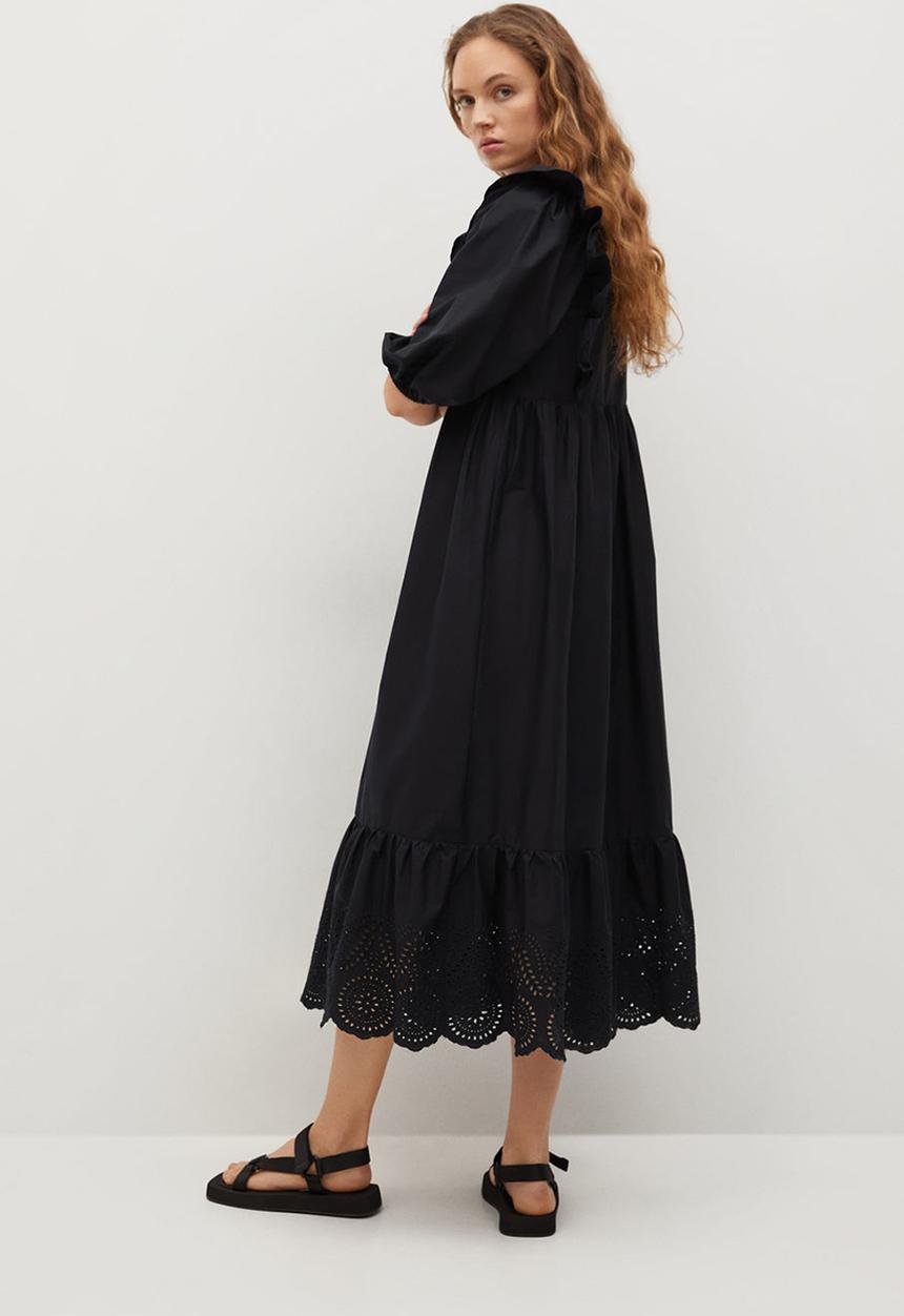 MANGO - Dress agata - black