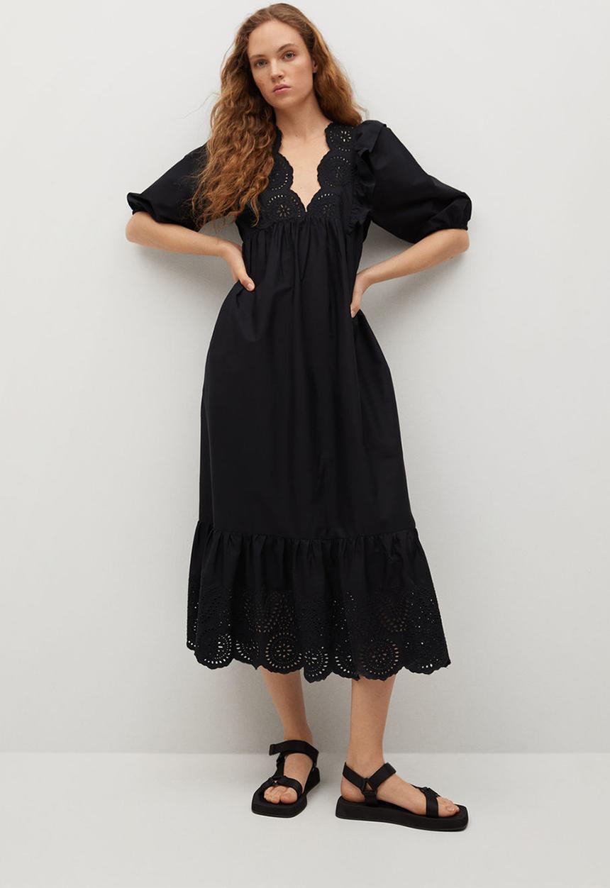 MANGO - Dress agata - black