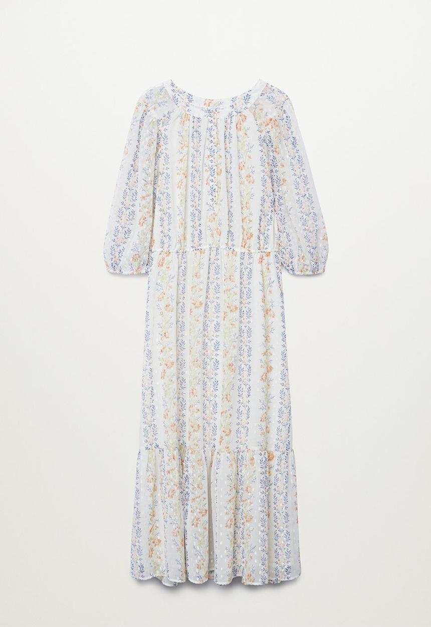 Violeta by Mango - Plus dress bonita - white