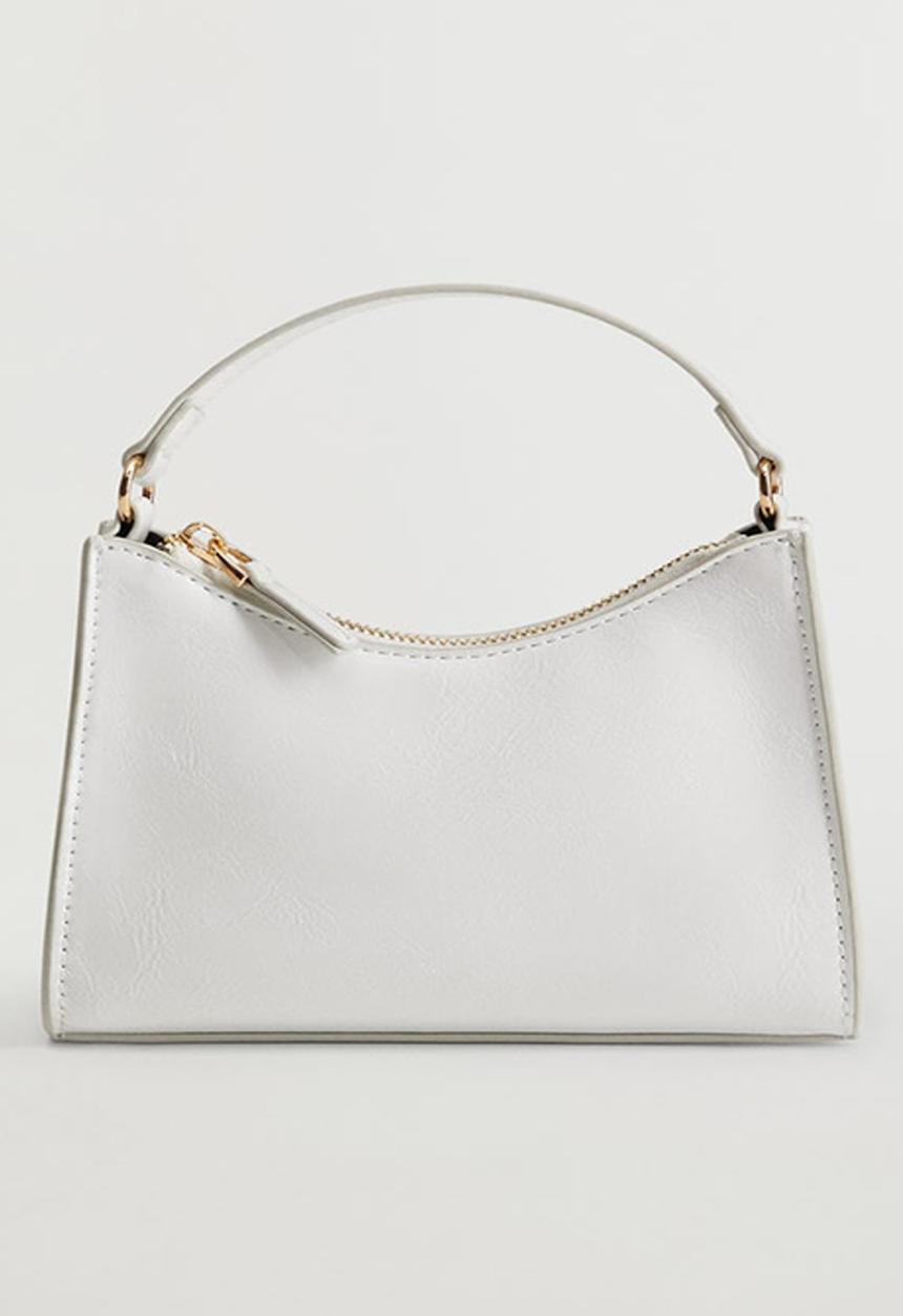 MANGO - Denis bag - white