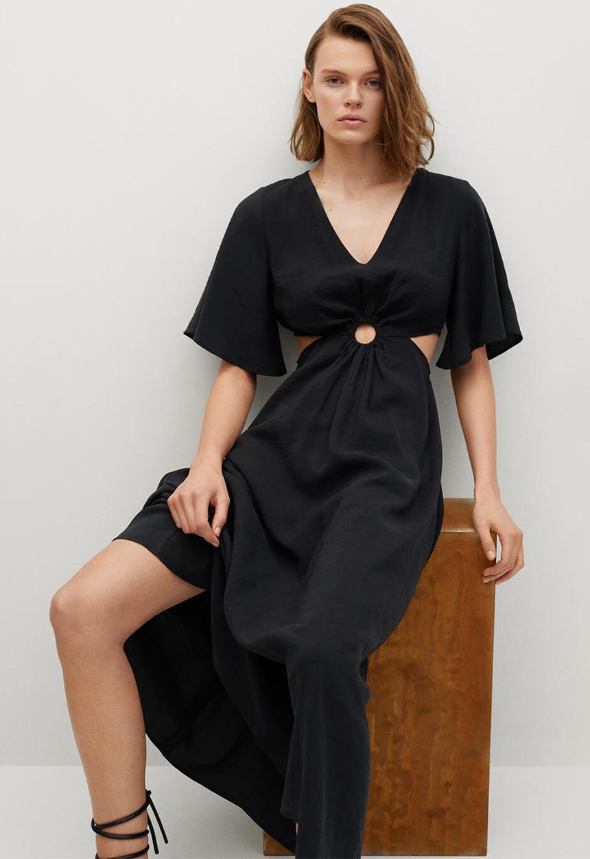 MANGO - Dress malta - black