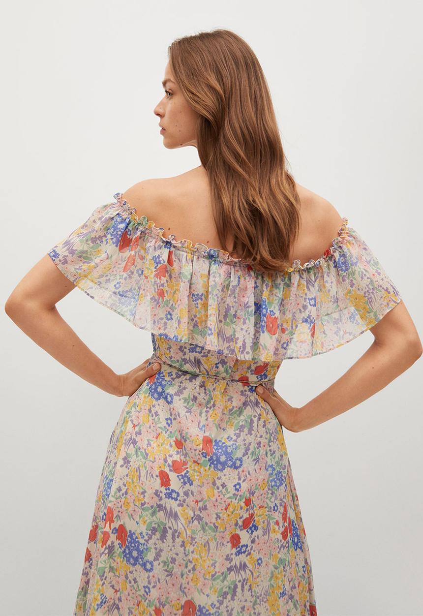 MANGO - Dress loto - multi 