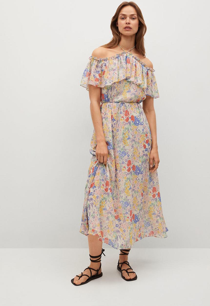 MANGO - Dress loto - multi 