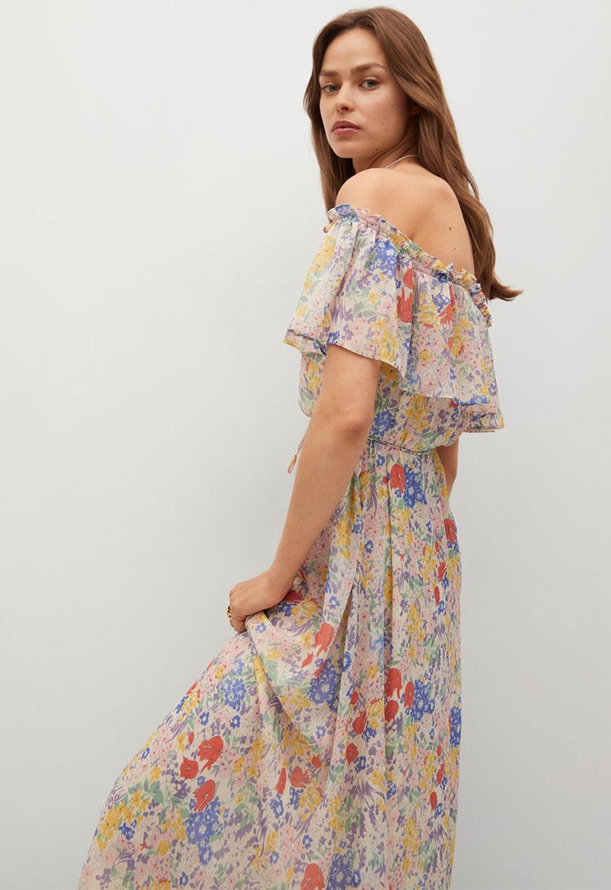 MANGO - Dress loto - multi 