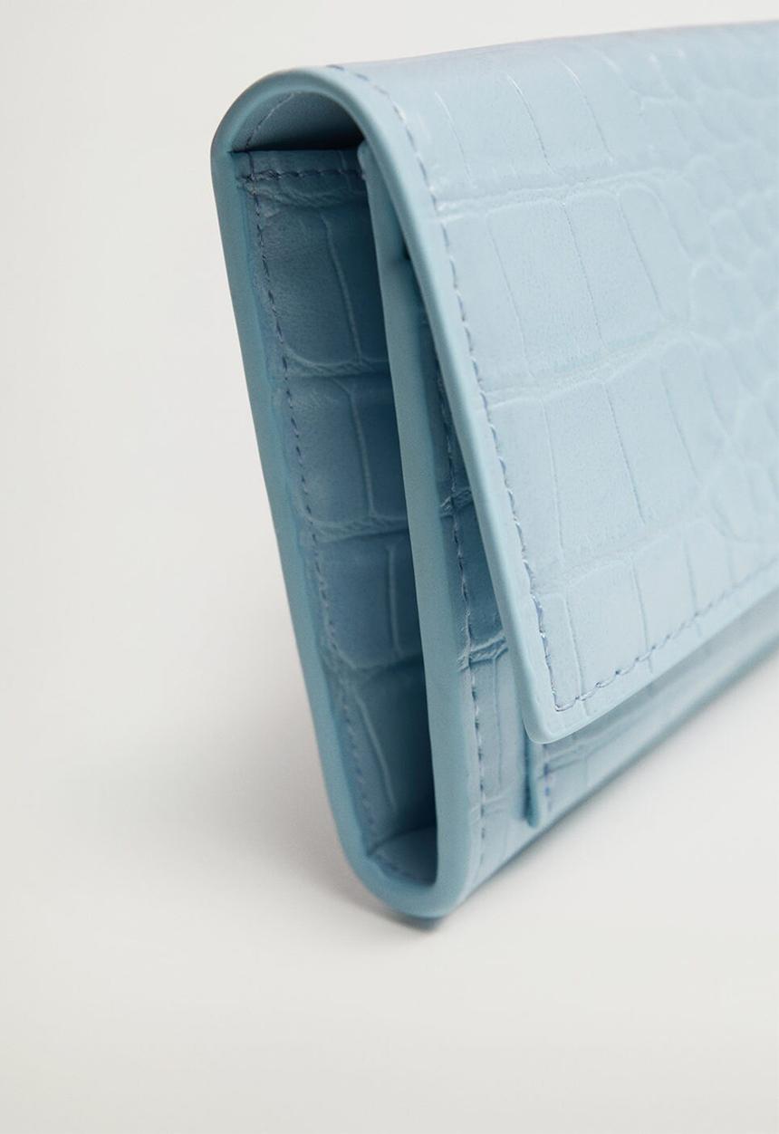 MANGO - Malaga wallet - light pastel blue