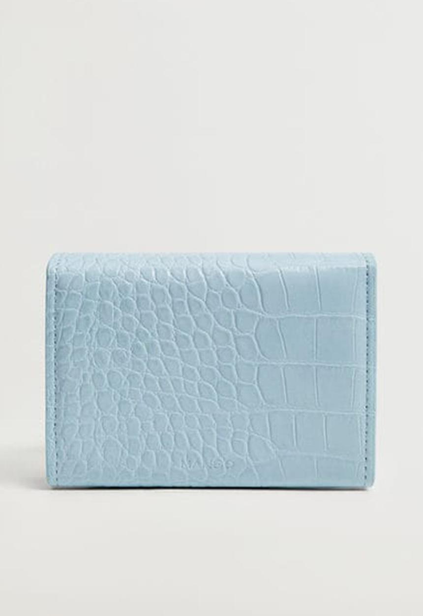MANGO - Malaga wallet - light pastel blue
