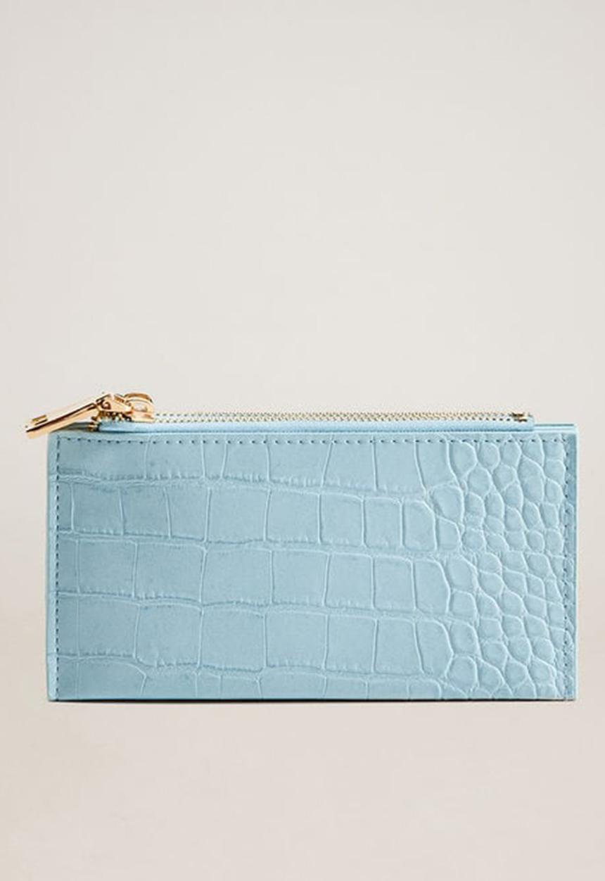 MANGO - Malaga purse - lighte pastel blue