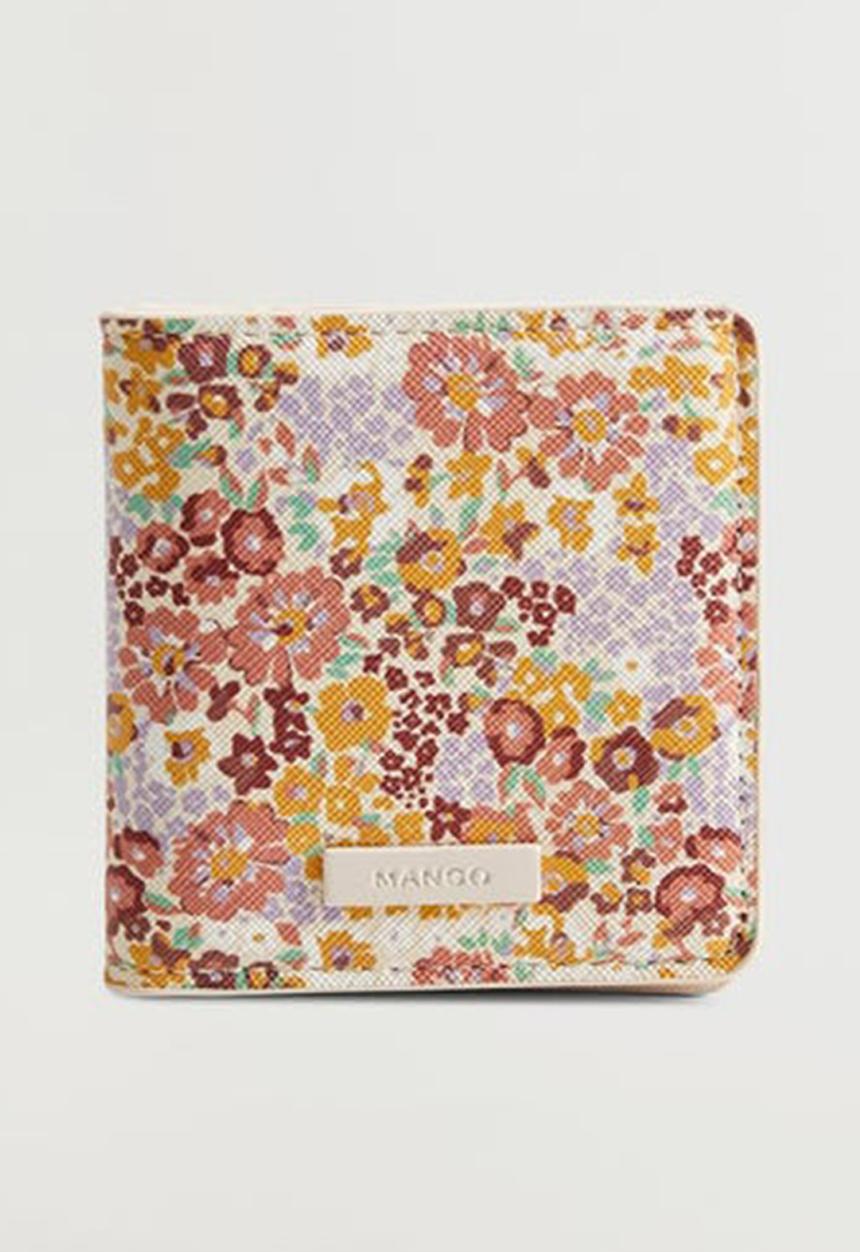 MANGO - Paisley wallet - orange