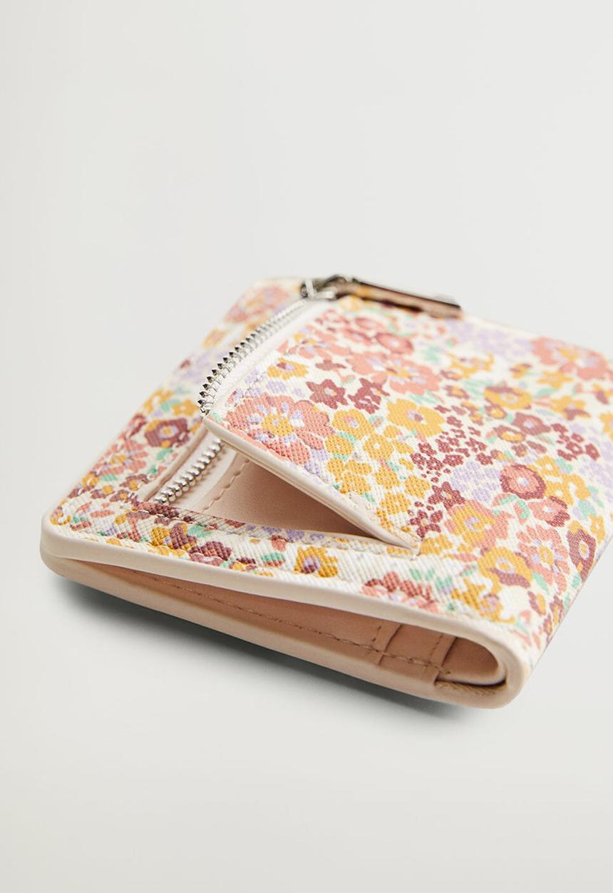 MANGO - Paisley wallet - orange