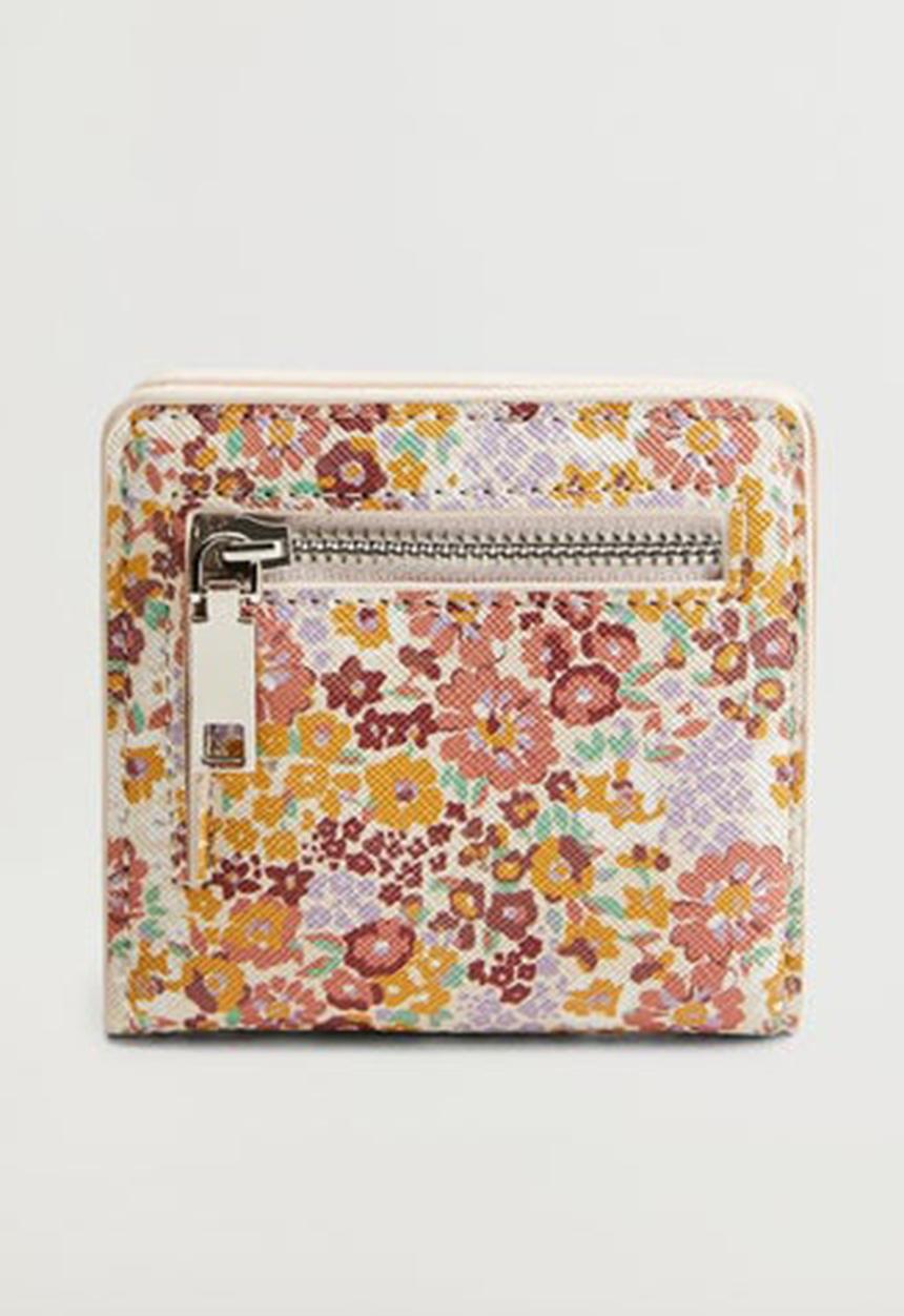 MANGO - Paisley wallet - orange