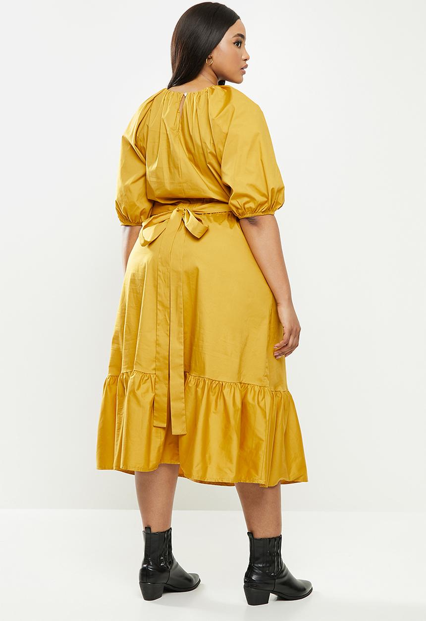 Me&B - Plus the tori dress - yellow