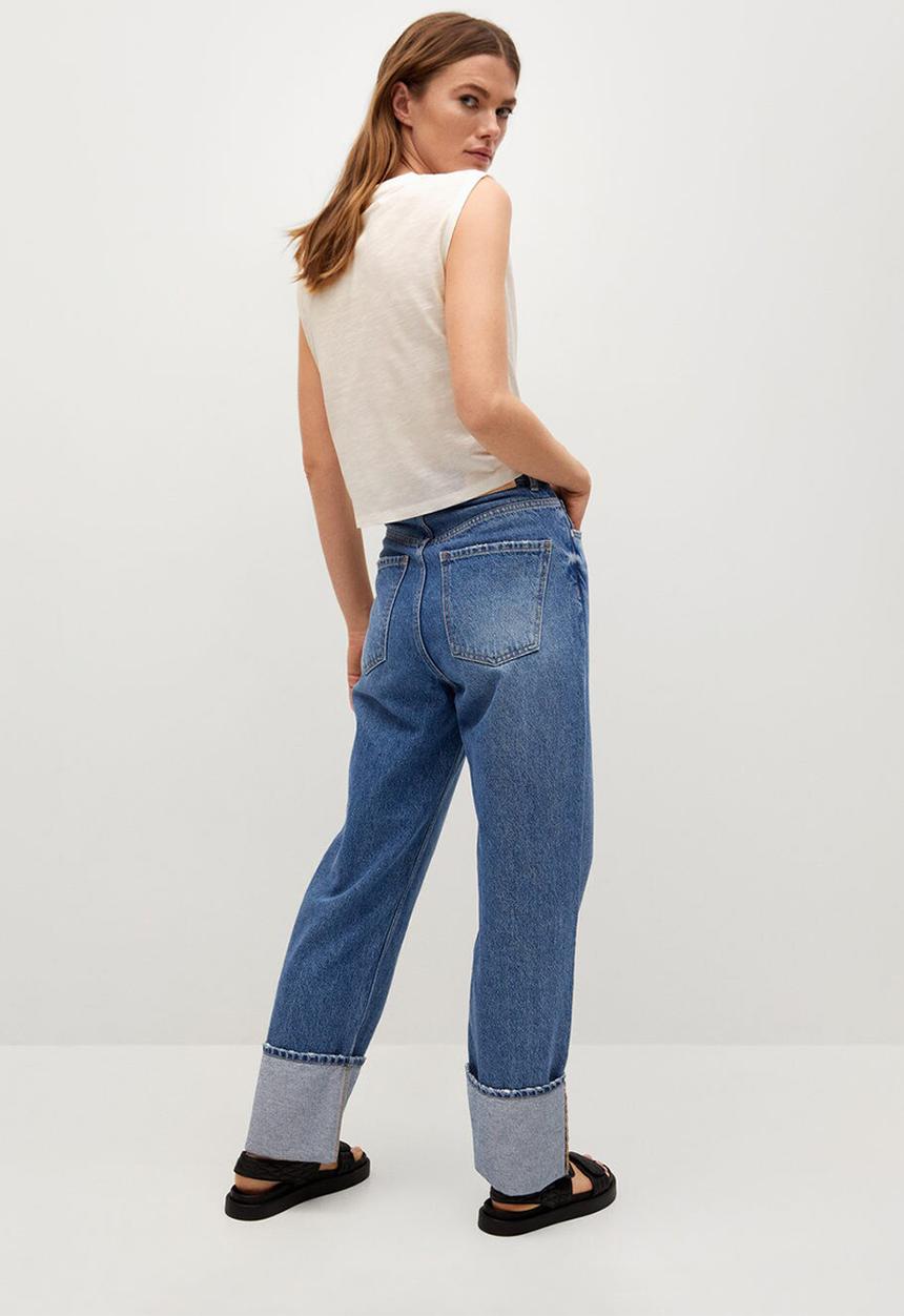 MANGO - T-shirt pstknot - white