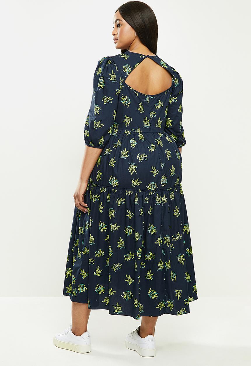 Glamorous - Plus woven dress - navy 