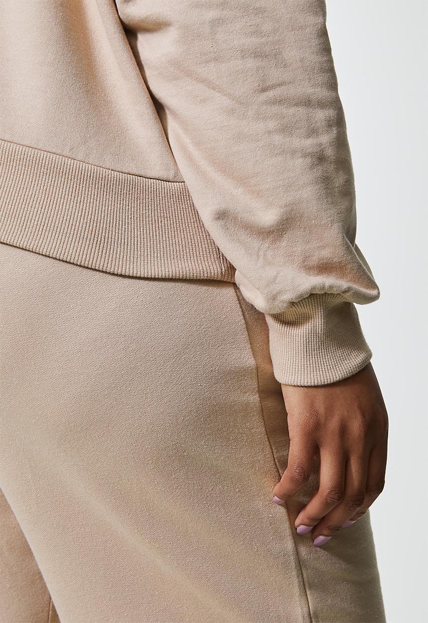 Superbalist - Crop hoodie - bark