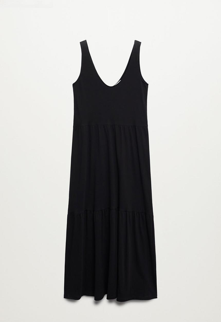 MANGO - Dress masito - black