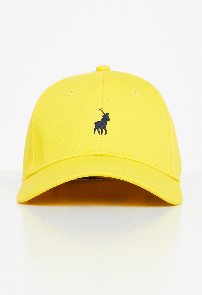 POLO - Mens parker classic peak - yellow