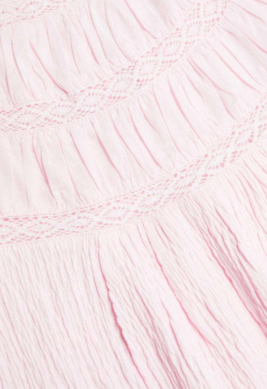 MANGO - Blouse luci - pink