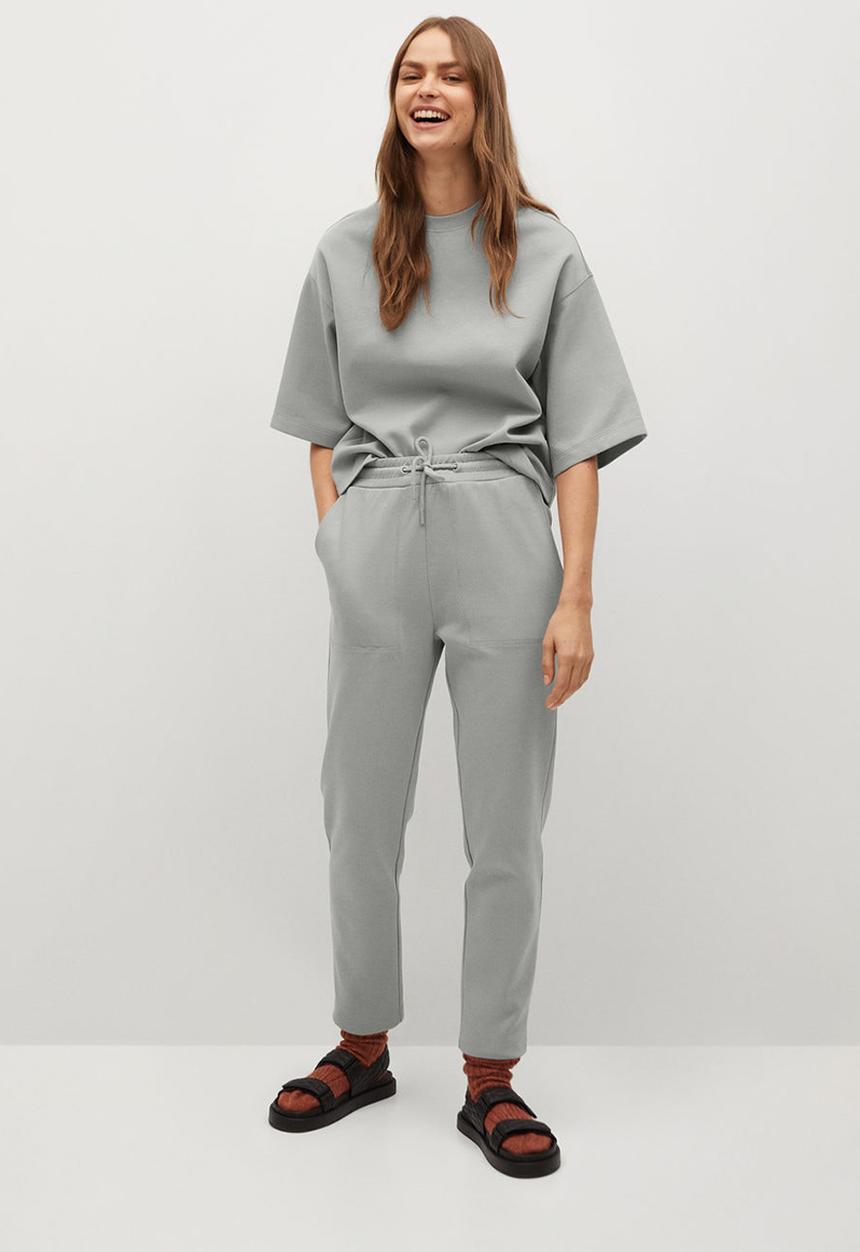 MANGO - Sweatshirt fakir - grey