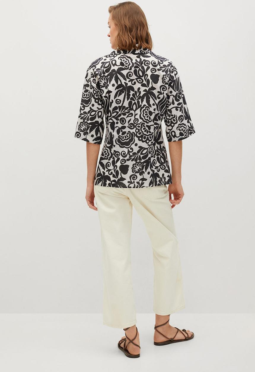 MANGO - Shirt agnes - black