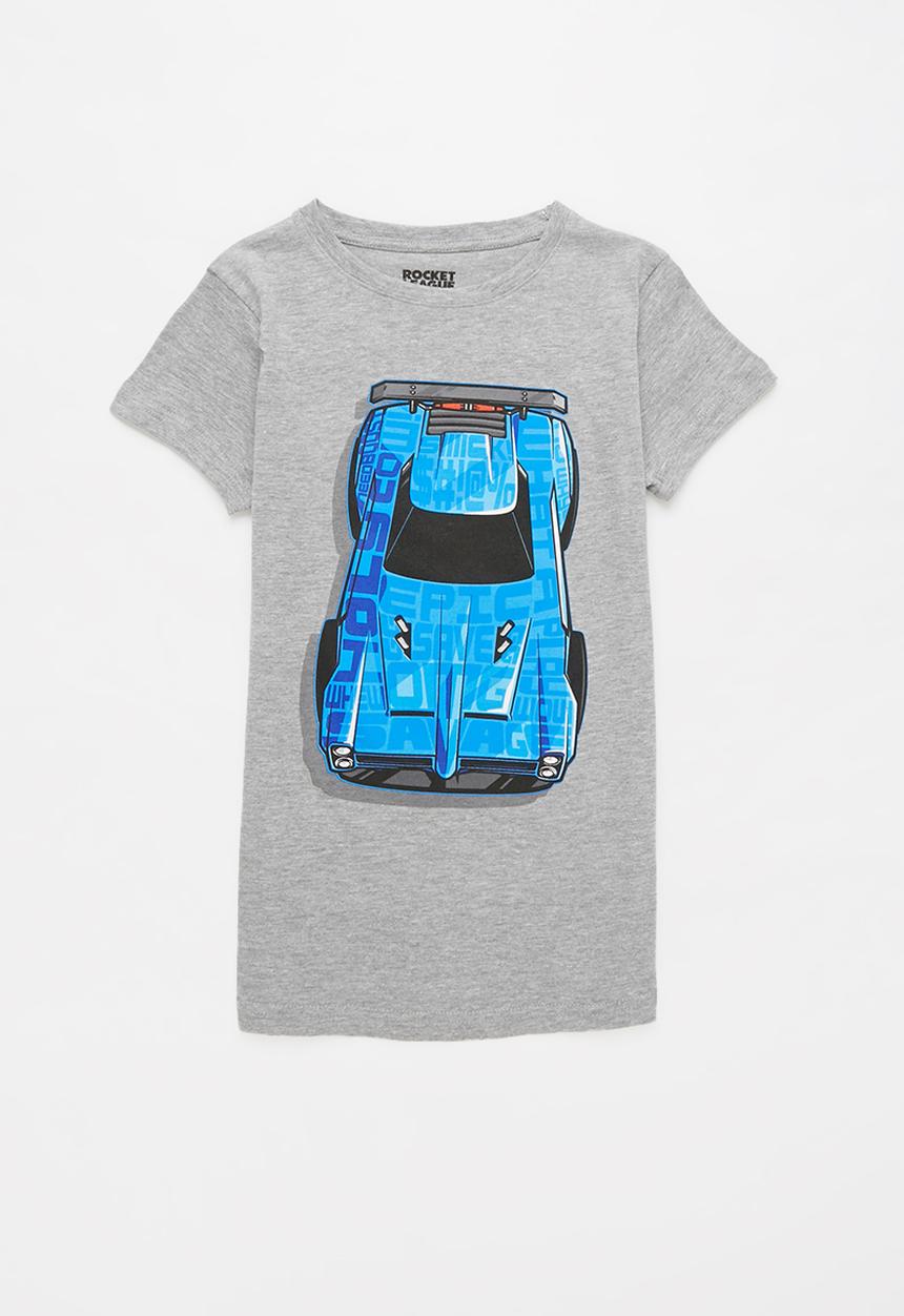 Rebel Republic - Rocket league dominus t-shirt - grey 