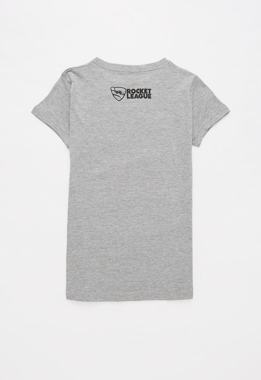 Rebel Republic - Rocket league dominus t-shirt - grey 