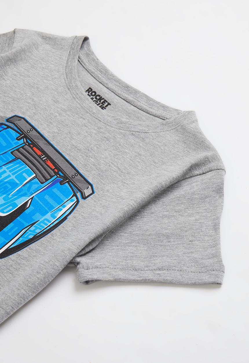 Rebel Republic - Rocket league dominus t-shirt - grey 
