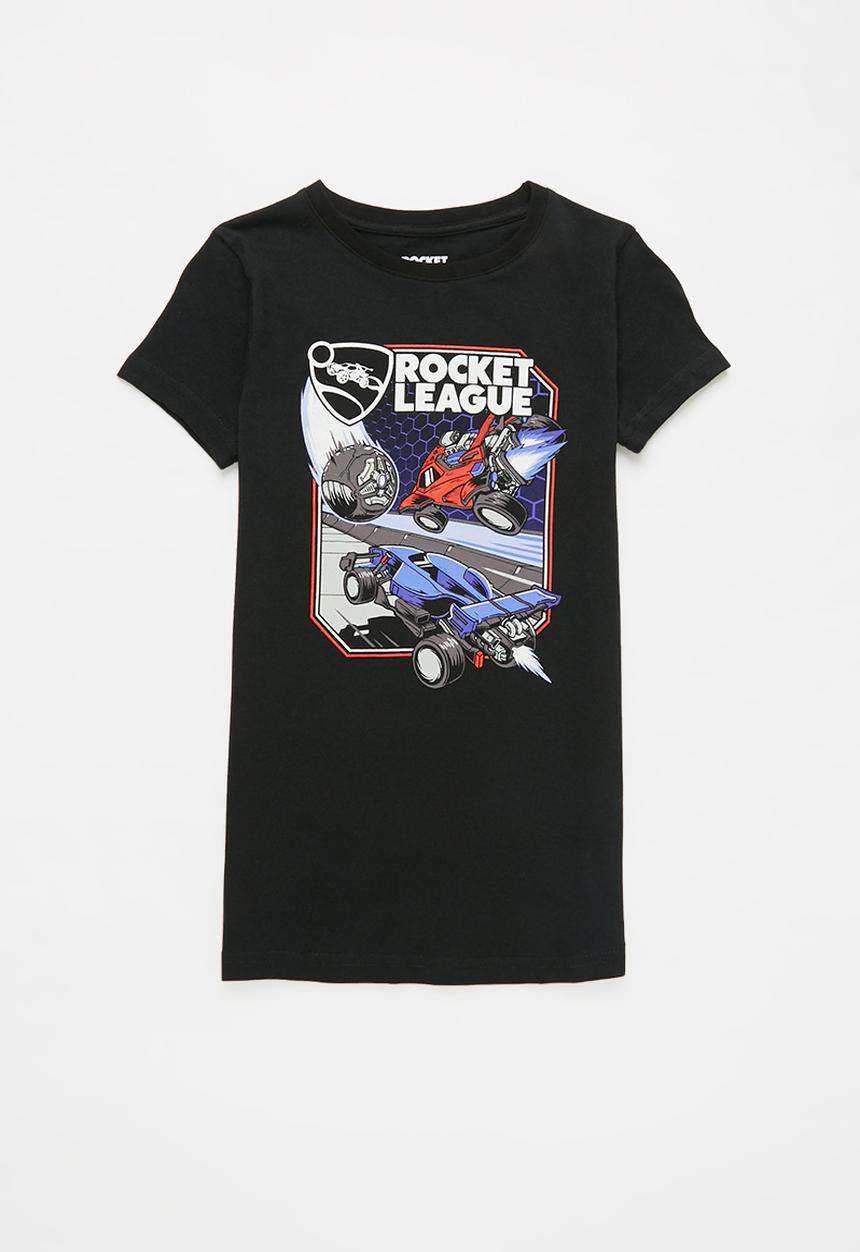 Rebel Republic - Rocket league car blast t-shirt - black