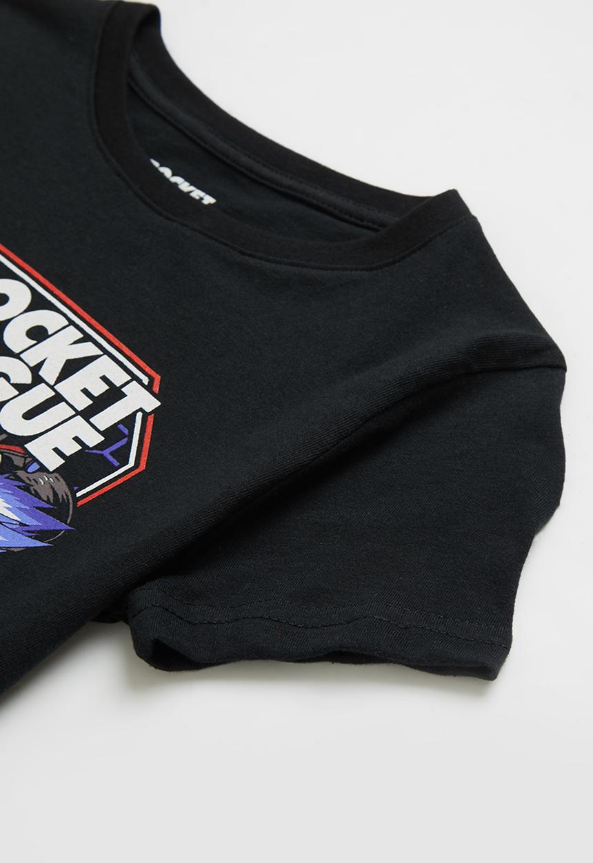 Rebel Republic - Rocket league car blast t-shirt - black