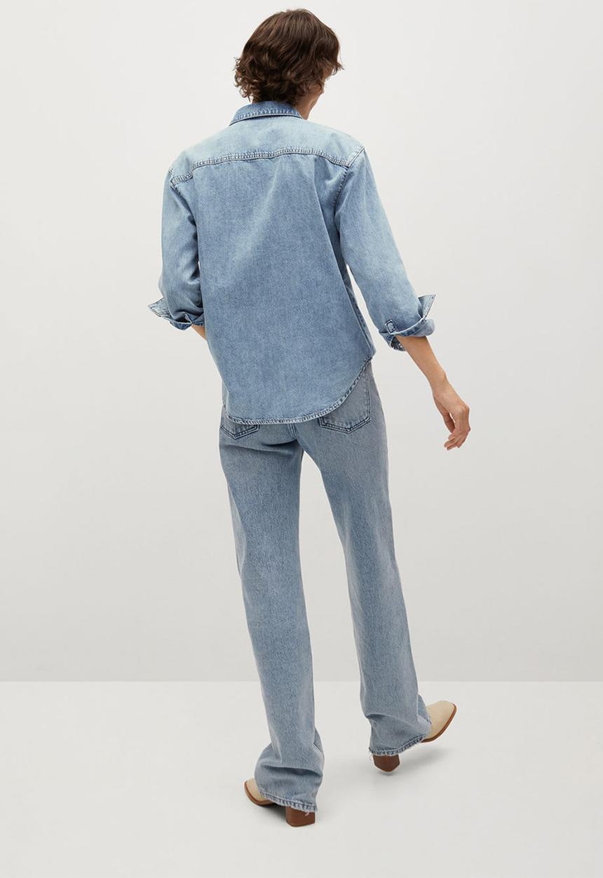 MANGO - Shirt sira - blue