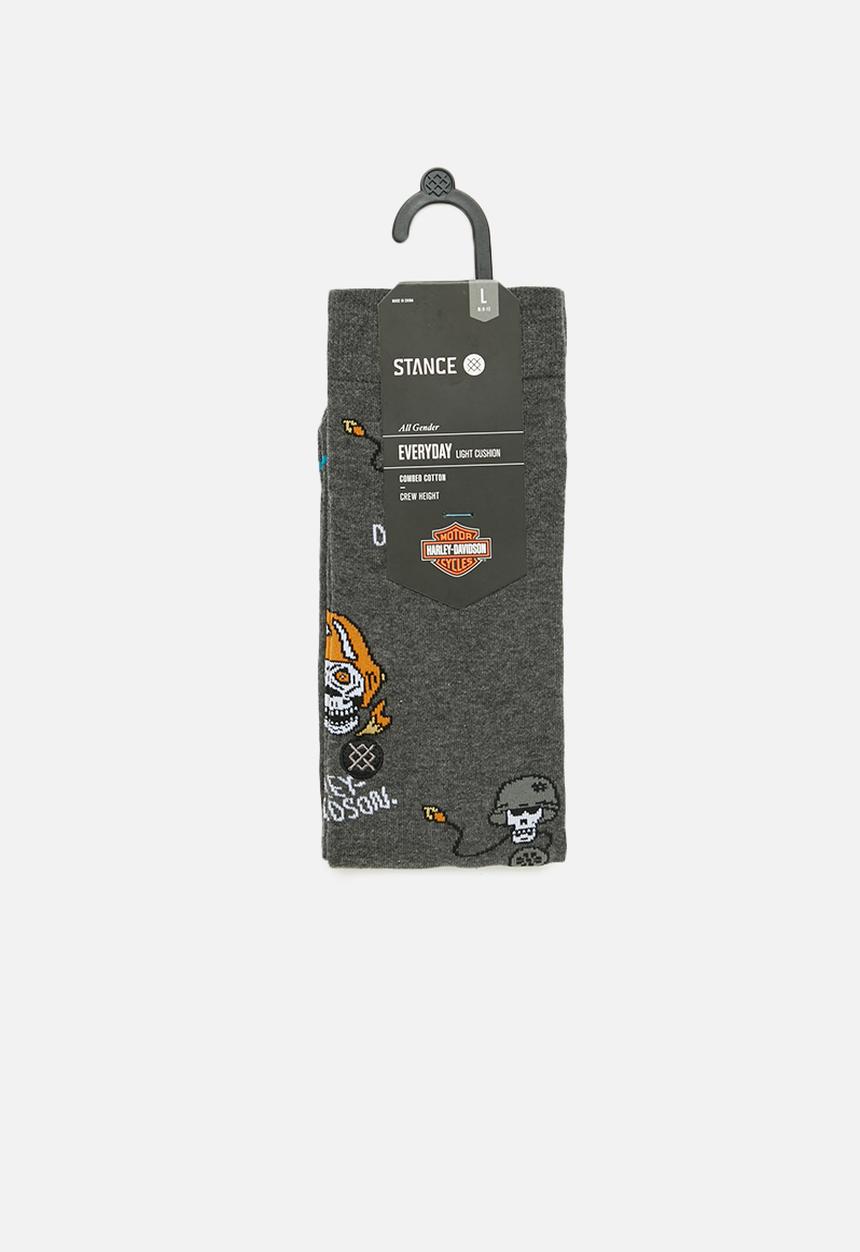 Stance Socks - Harley till i die socks - grey