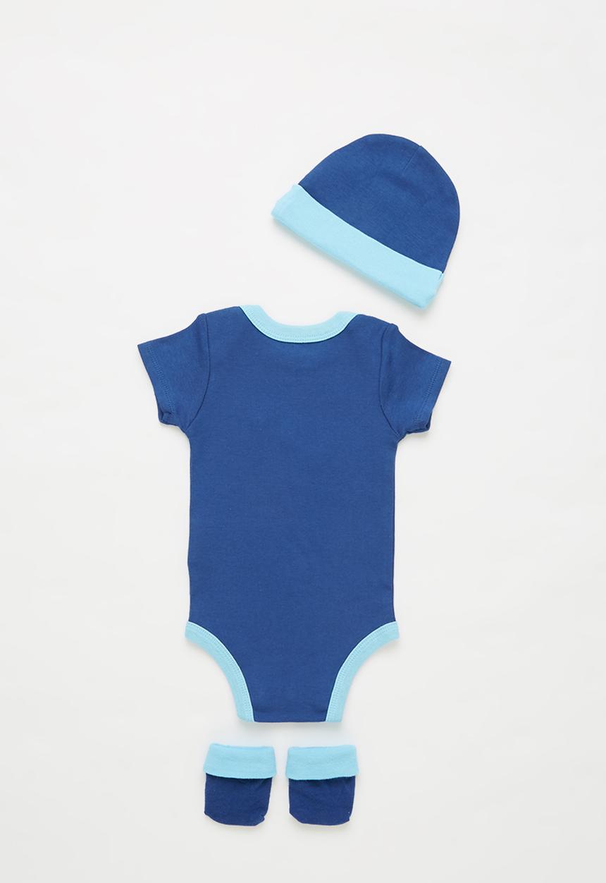 Nike - Nhn nike swoosh 3 piece boxed set - blue 
