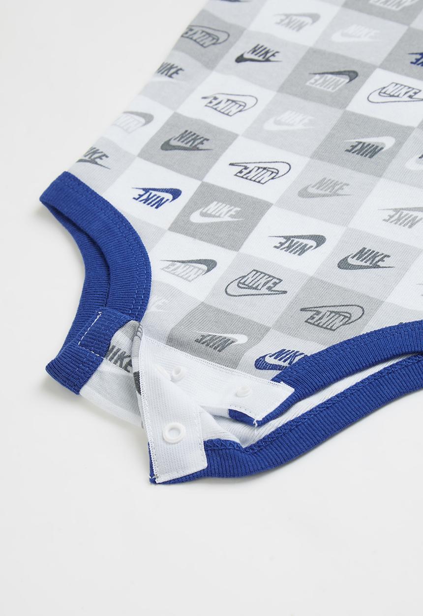 Nike - Nhb nsw checkerboard 3 piece set - grey & navy 