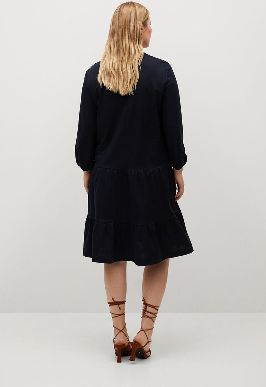 Violeta by Mango - Plus dress tribeca - navy