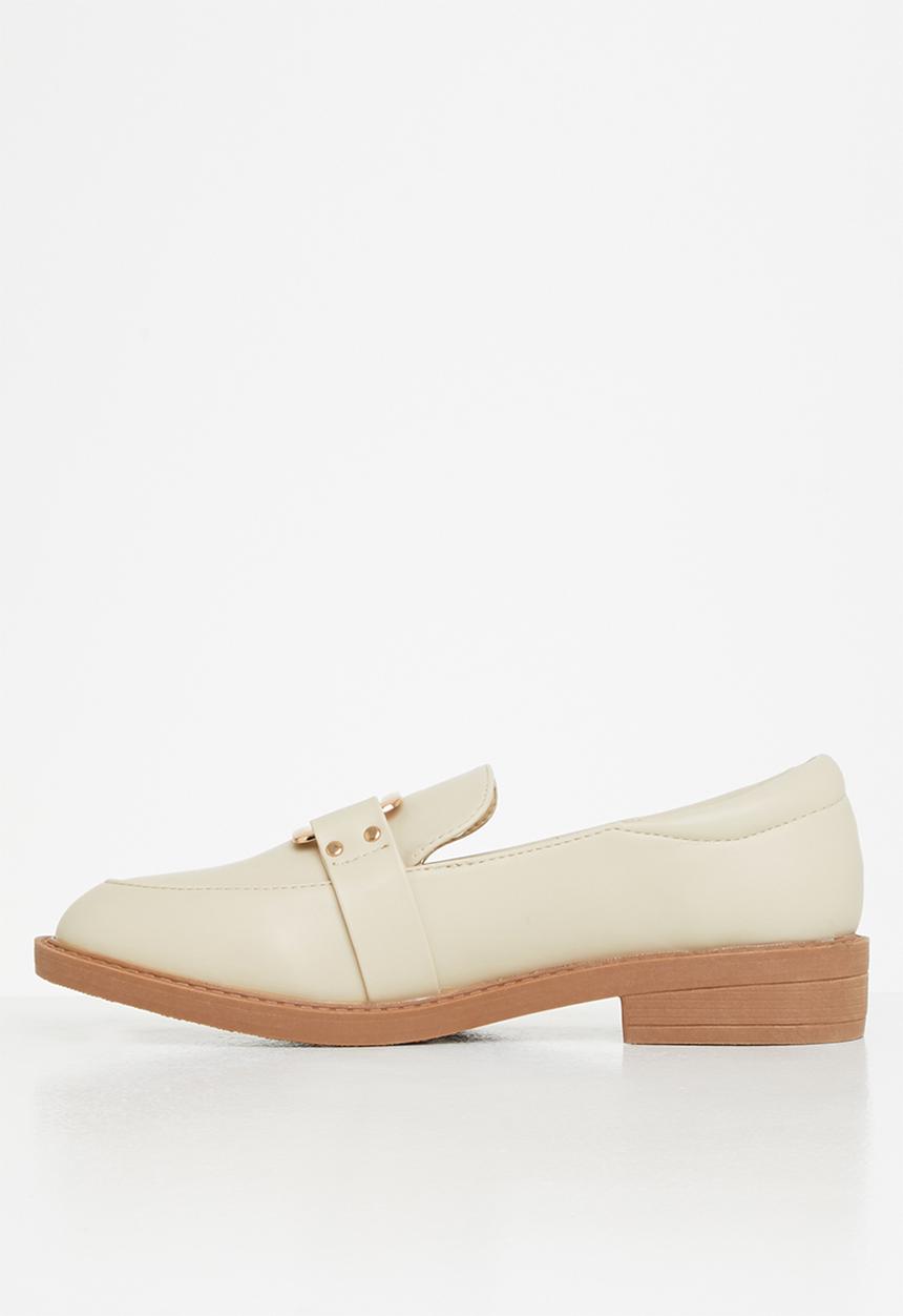 Jada - Metal detail loafer - neutral