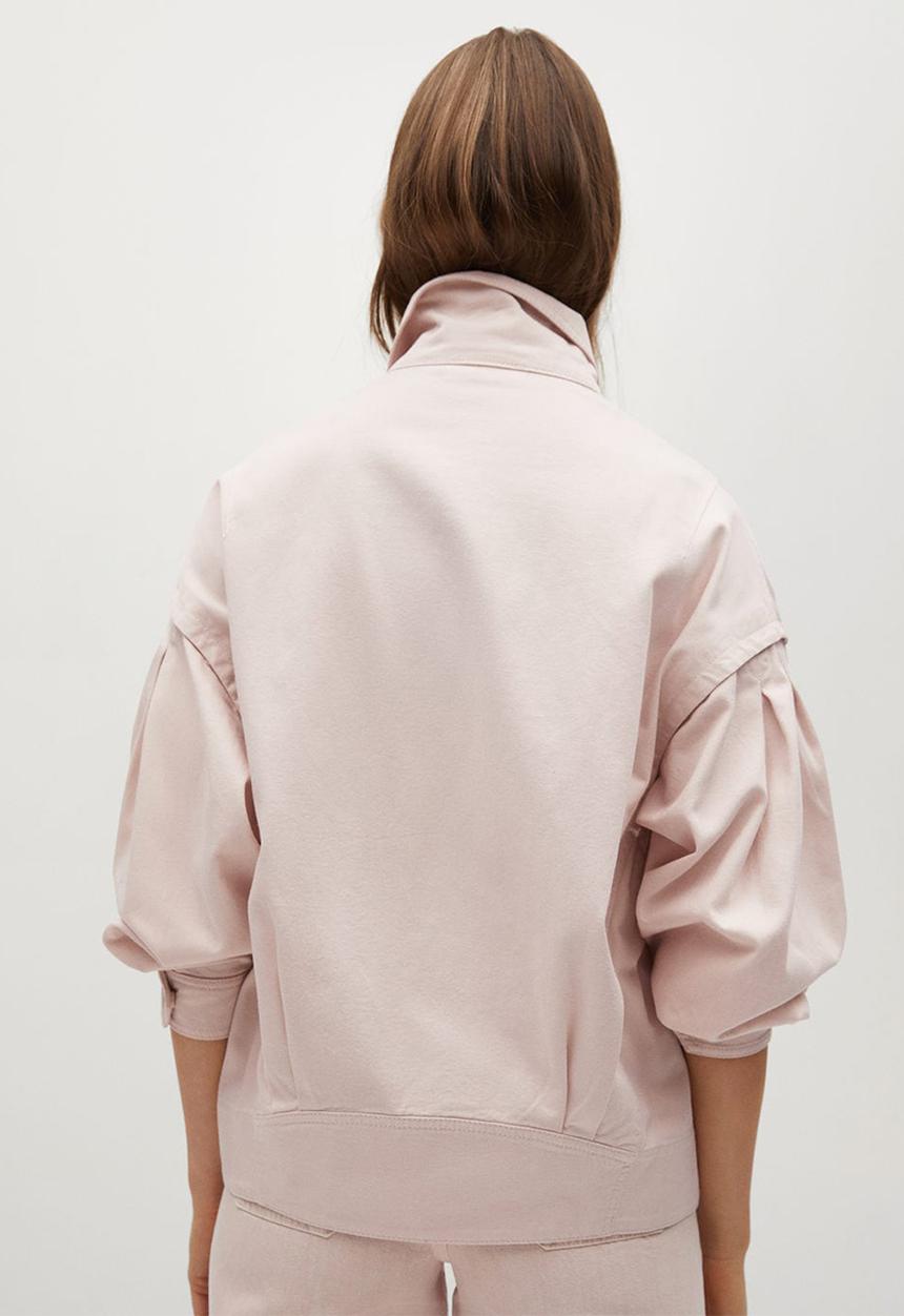 MANGO - Jacket eureka - light pastel pink