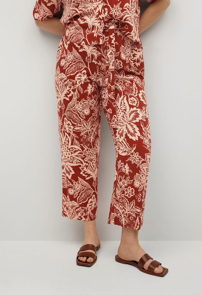 Violeta by Mango - Plus trousers colombia - red