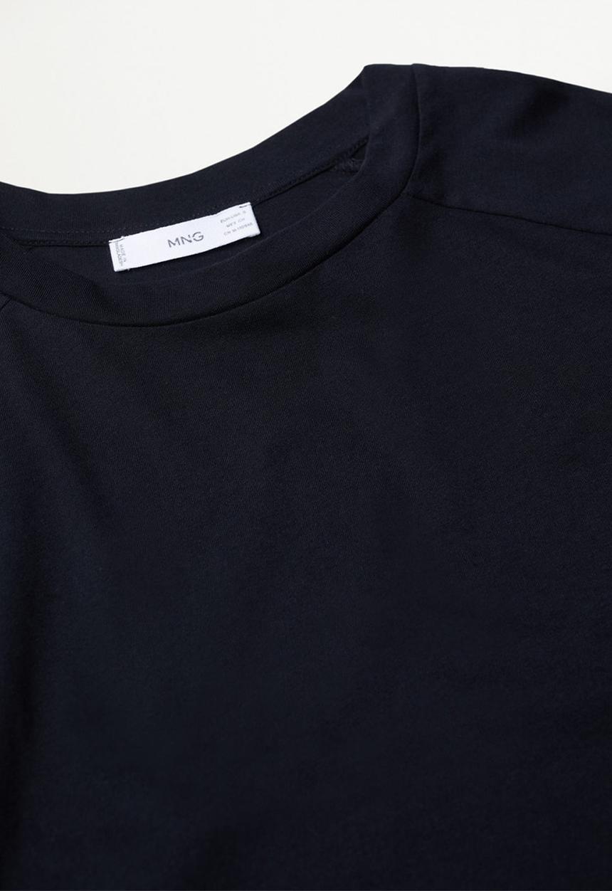 MANGO - T-shirt miley - black