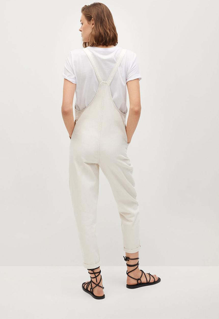 MANGO - Dungaree sagnes - light beige