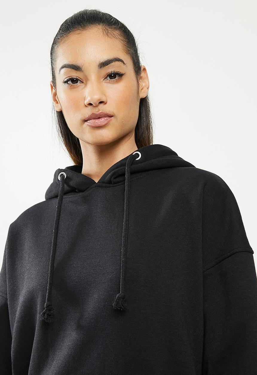 Missguided - Petite basic hoodie - black