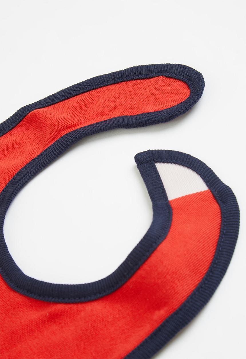 Nike - Nike core swoosh bib bootie 2 piece set - red