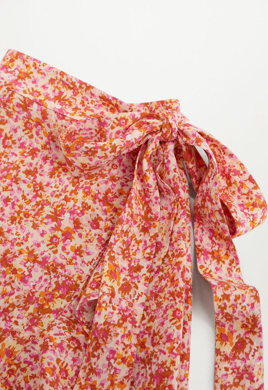 MANGO - Skirt delfos - pink