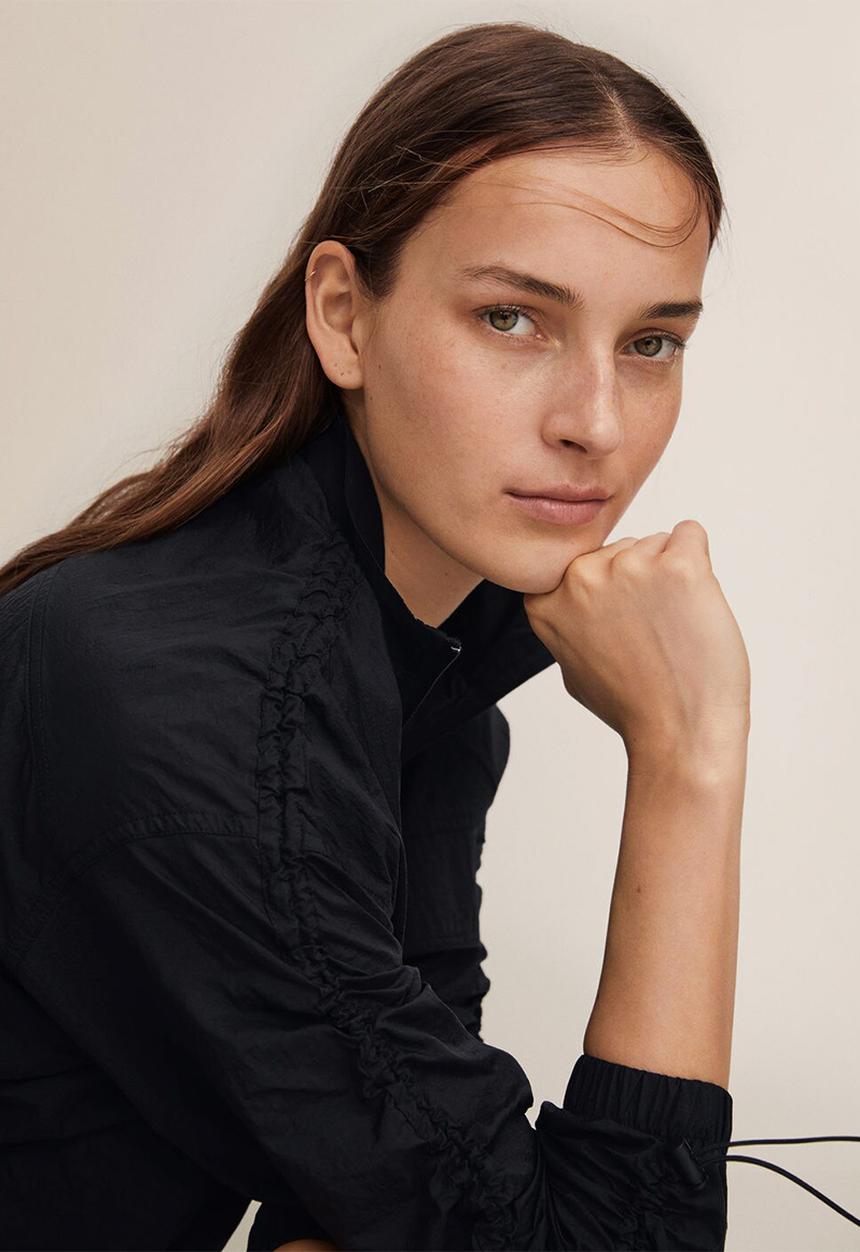 MANGO - Jacket ken - black