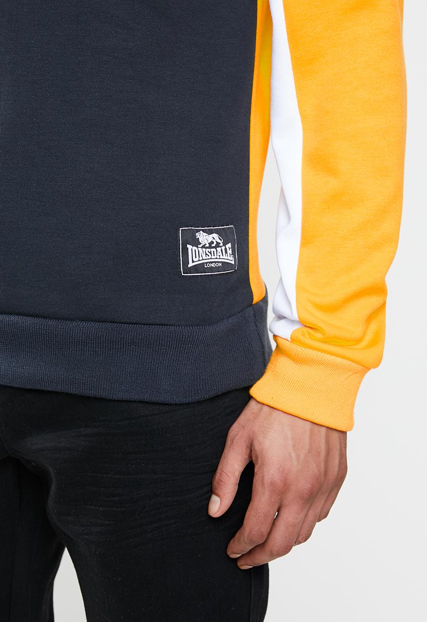 Lonsdale - Block fleece sweater - multi