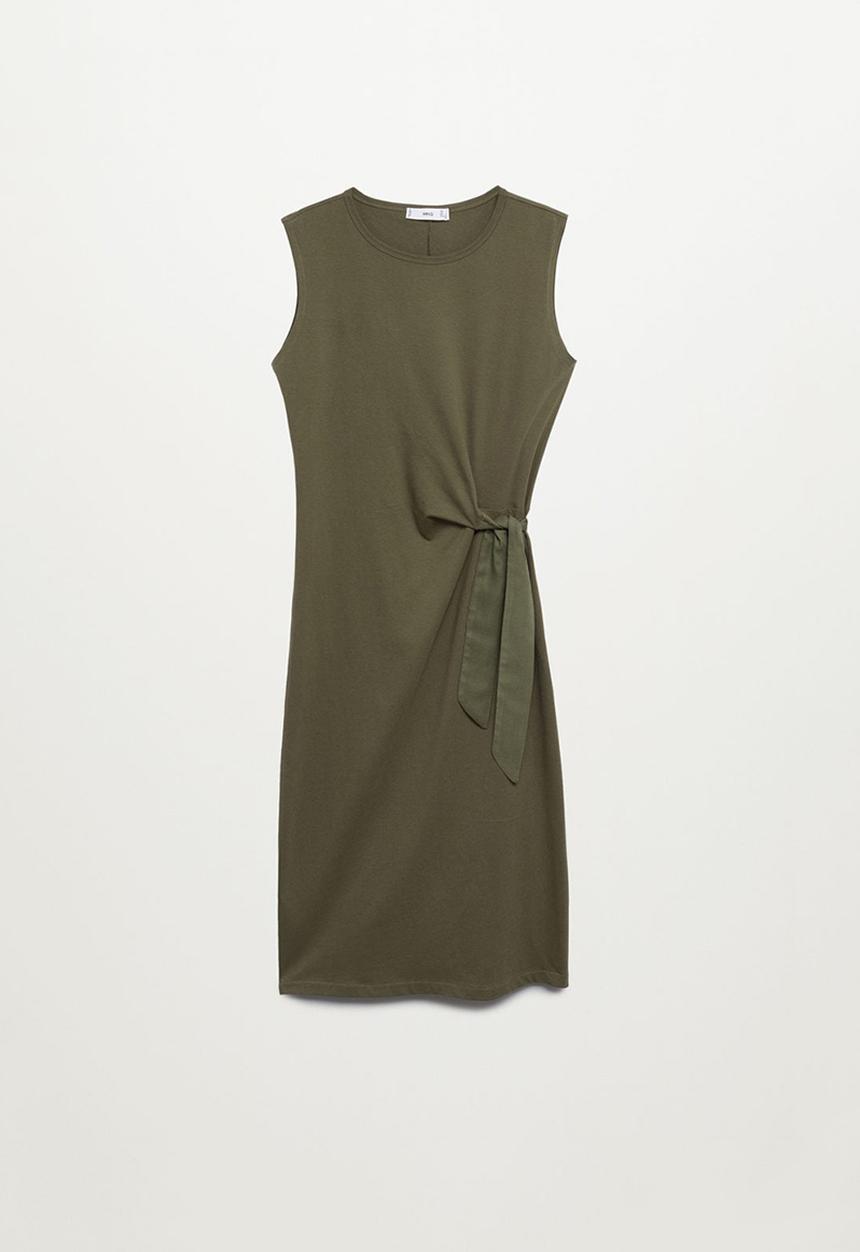 MANGO - Dress ferti - khaki 
