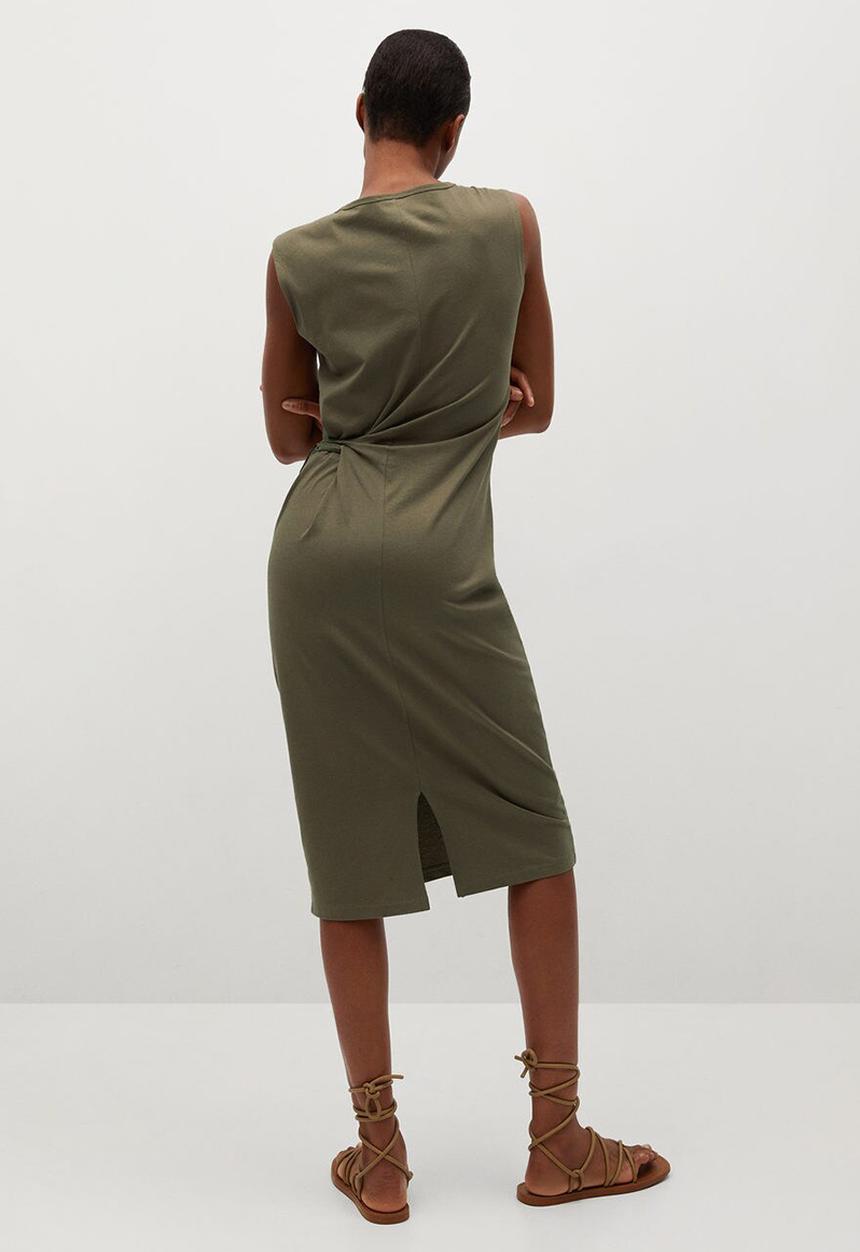 MANGO - Dress ferti - khaki 