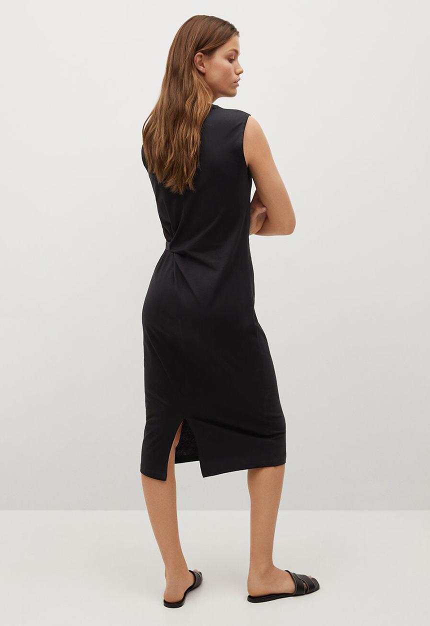 MANGO - Dress ferti - black