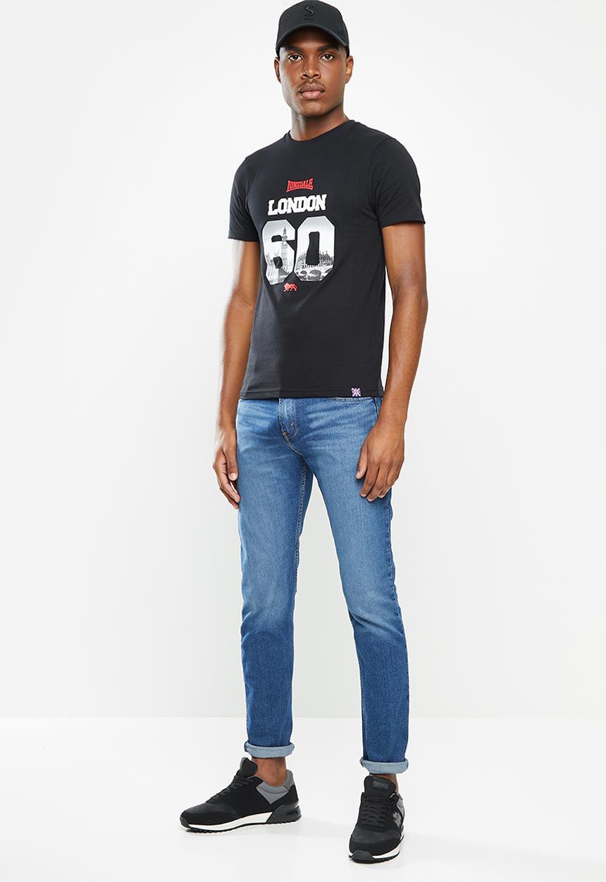 Lonsdale - London 60's crew neck tee - black